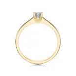 Pierścionek diament